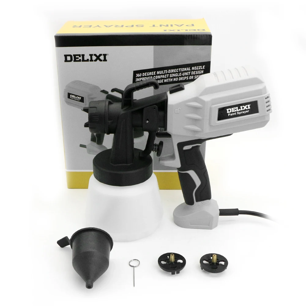 DELIXI  Ʈ й,  HVLP  ̰ , EU, US ÷ 5 ,  , DIY, 400W, 800ml