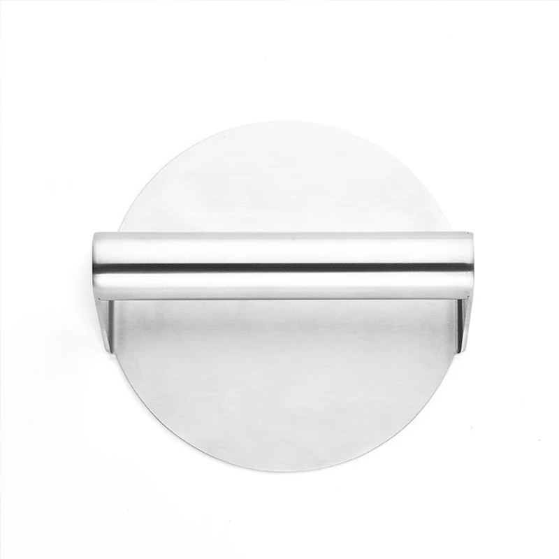 Stainless Steel round Hamburger Meat Press Steak Hand Patty Press Kitchen Tool Hamburger Press Maker Hamburger Press