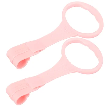 Toddler Toys Children's Bed Pull Ring Kids Baby Hand Rings Stand up Walking Learning Tools Pink Crib Infant Supplies 1