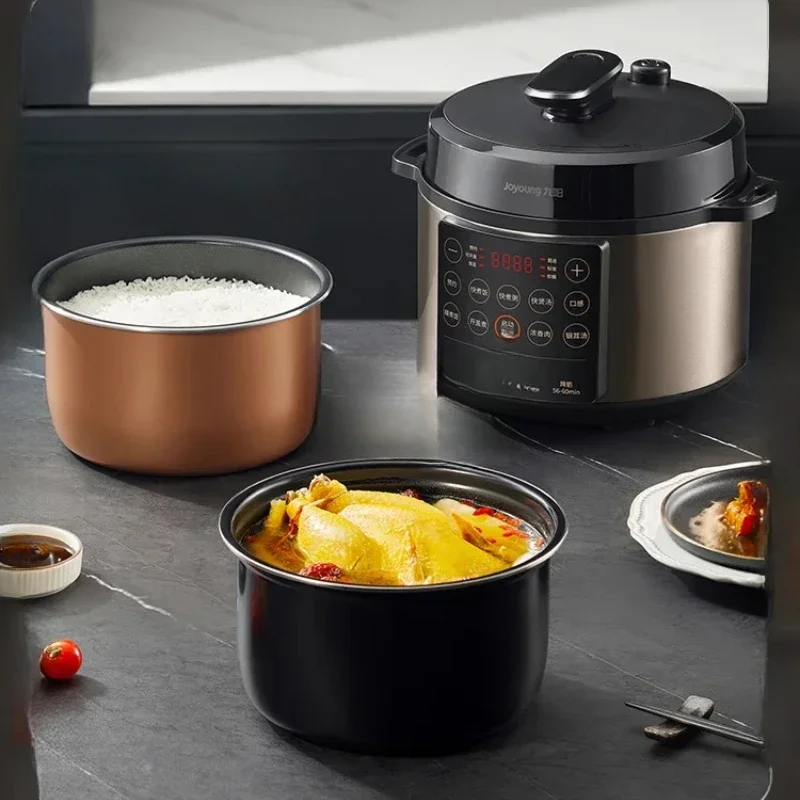 Smart Electric Pressure Cooker, Official MultiFunction Rice Cooker for Home Use, Compact Kitchen Device, Easy Clean Design 2
