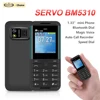 SERVO BM5310 Mini Small Mobile Phone 3 SIM Card Magic Voice Auto Call recorder Bluetooth Dialer Speed Dial 1.3"Screen Cellphones 1
