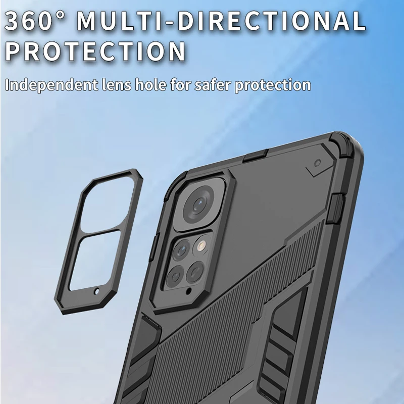 Shockproof Armor Back Cover Case