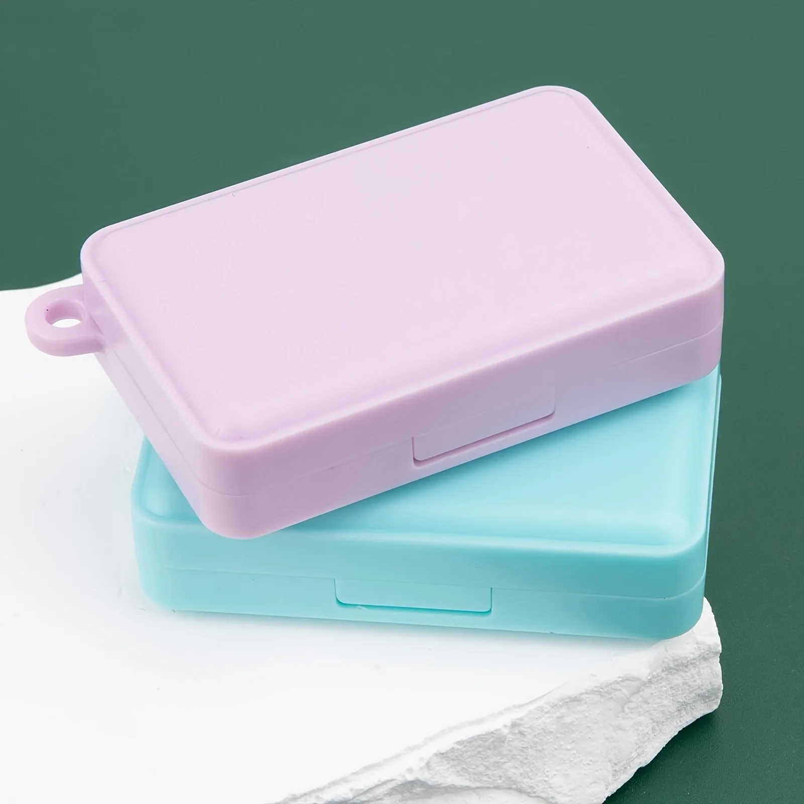 Scatola Vuota per Colori ad Acquerello (con Tavolozza), Tavolozza per Colori ad Acquerello, Scatola per Acquerelli con Coperchio, Vassoio da Viaggio per Acquerelli - immagine 5