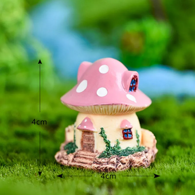 Mini Mushroom Garden Figurine 4