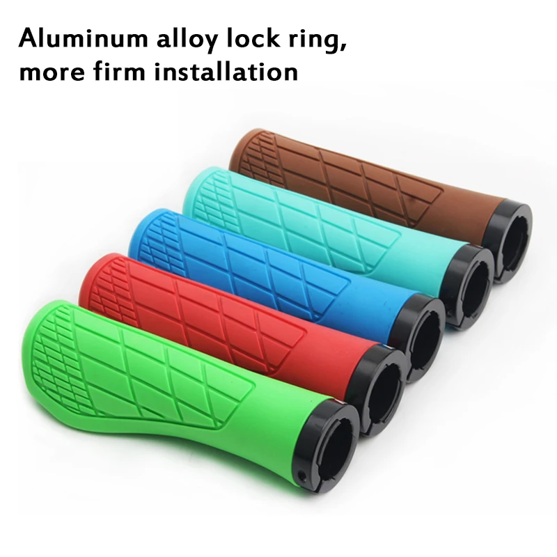 Description Picture 4 of itemODI Bicycle Grips Soft Silica Gel Mountain Bike Grips Ergonomics Mtb Cuffs Waterproof Mtb Bike Handle Lock on Bicycle Handles