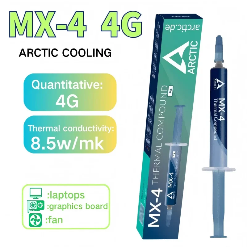 MX-4 4g Thermal Grease Processor Thermal Compound Paste CPU GPU Cooler Cooling Fan fluid Conductive Heatsink Plaster thermal paste thermal glue