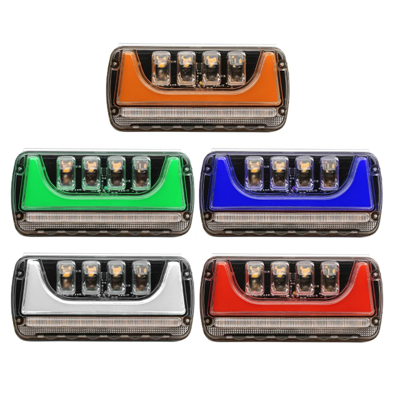 

12V-24V Truck Running Warning Lights Truck Side Lights Side Lights Trailer Tail lights Waterproof Truck Lighting Accessories
