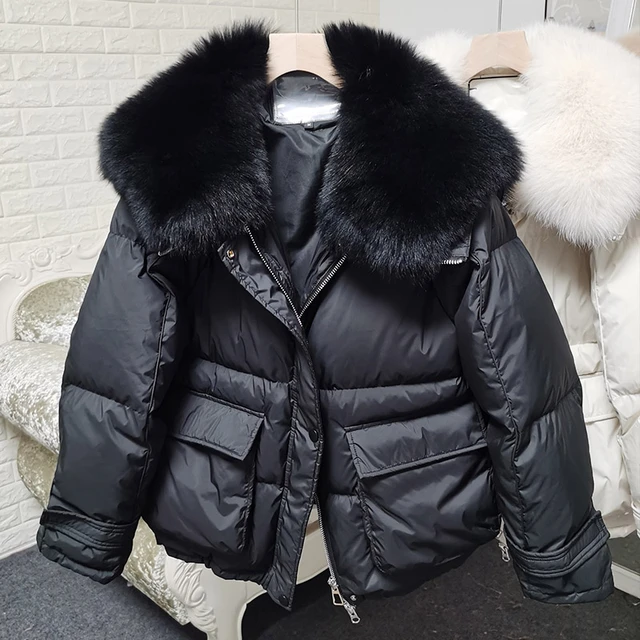 Abrigo largo ultraligero para mujer, chaqueta de plumón de pato, abrigo de  plumas de gran tamaño