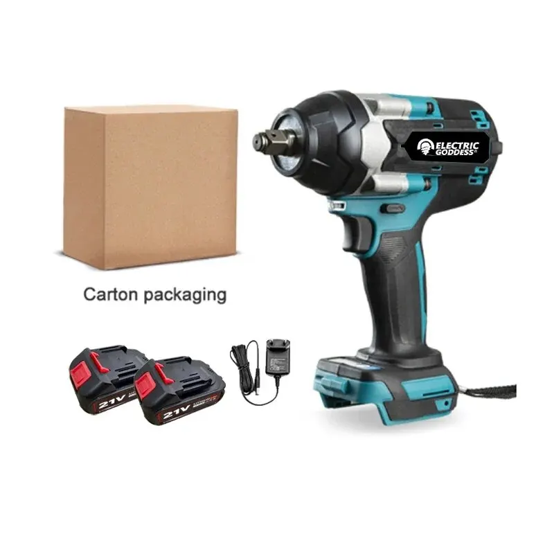 1800N.m DTW700 High Torque Brushless Electric Impact Wrench Rechargeable Wrench Cordless For Makita 18v Battery 6