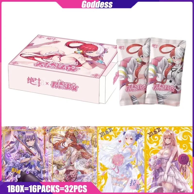 

Goddess Cards JDLY 1st Anime Figure Collection Playing Cards Booster Box Mistery Box Board Games Toys Birthday Gifts