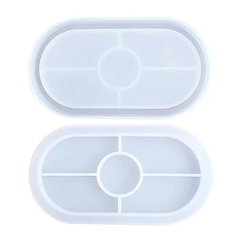 Description Picture 6 of itemDIY Tray Silicone Mold Coaster Epoxy Resin Silicone Molds Polygon Cement Storage Tray Cup Mat Mold Handmade DIY Craft Tool