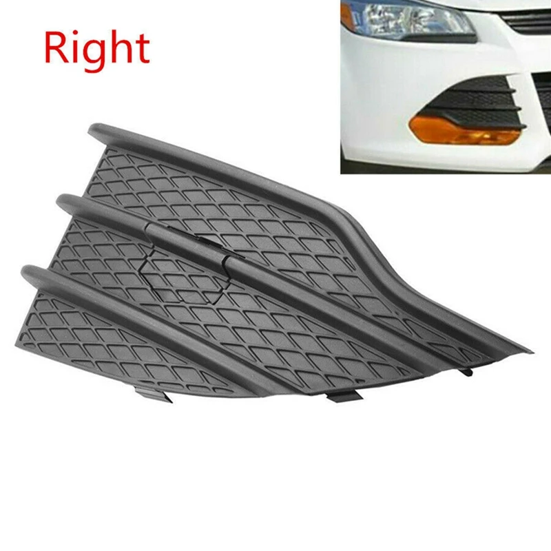 

Для Ford Escape 2013-2016 правый пассажирский передний Нижний Бампер Гриль Крышка Решетка Вставка сатин черный CJ5Z17E810AA