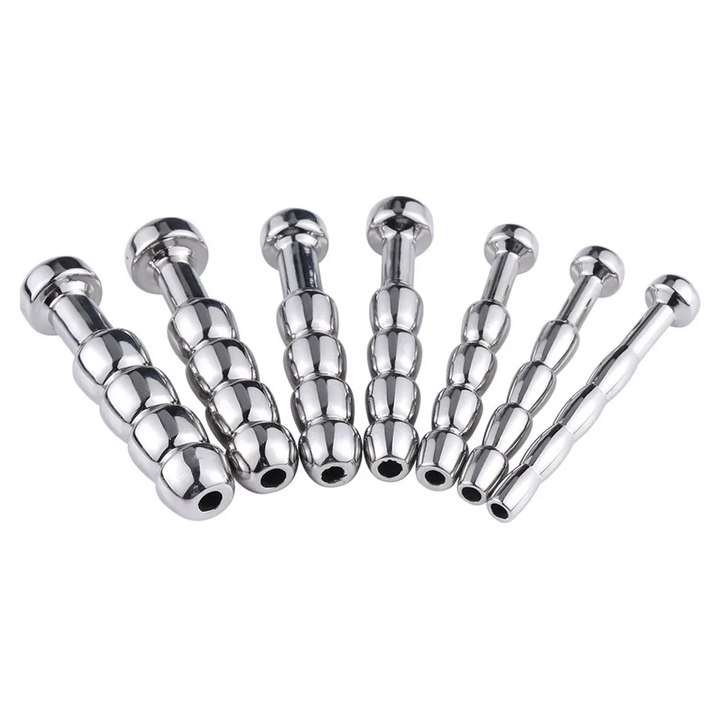 Stainless Steel Hollow Out Urethral Plug Urethra Dilator Sex Sound Horse Eye Stick Stimulation Chastity Sex Toy for Men penis sex toys