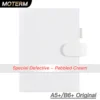 Special Defective Original A5+/ B6+ Size Cover for Hobonichi Stalogy Notebook Genuine Pebbled Grain Leather Planner Organizer 1