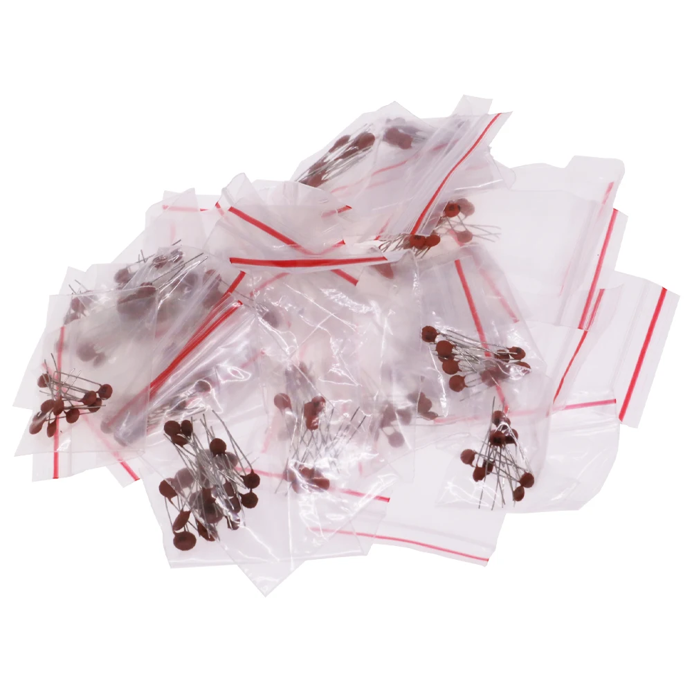 300pcs/lot Ceramic Capacitor Set Pack 2PF-0.1UF 30 Values*10pcs Electronic Components Package Capacitor Assorted Kit Samples Diy