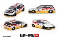 Kaido House + MINIGT Civic (EF) Kanjo V1 Diecast Model Car 1