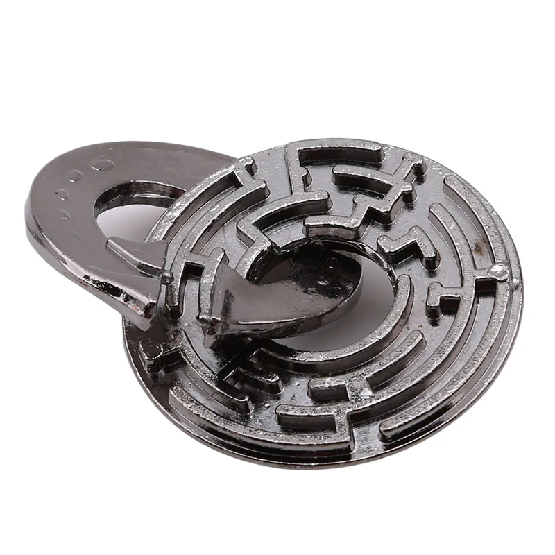 Metal Box Lock Puzzle Classic Metal Brain Teaser Iq&Eq Test Toys for School Classroom Adults Kids Children Toys