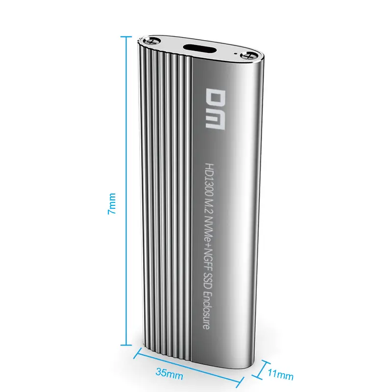 DM M.2 NVME NGFF   SSD CŸ   Ŭ ̽, ָ Ʈ ϵ ũ ڽ HD1300
