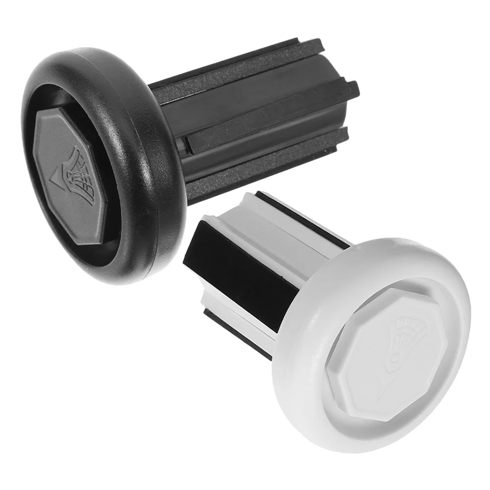 2pcs Ice Hockey Stick Replacement End Covers Anti-Skid Hockey Stick Ends For Players Ends Butt End Co