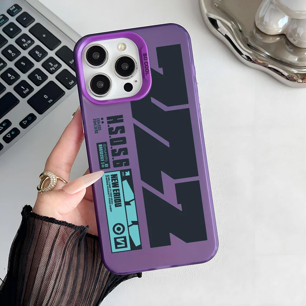 Miyabi Hoshimi Anti-Fall Matte Phone Case - Zenless Zone Zero Collection