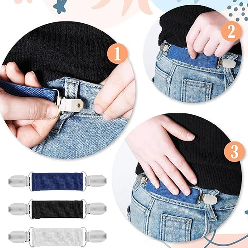 Adjustable Elastic Waist Cincher Clip