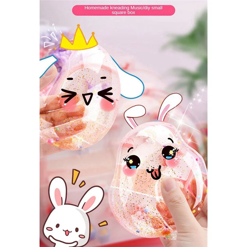 Nano Tape Kneading Blowing Bubble Full Set Nano Tape Double-Sided Tape Paste Blowing Bubble Toy Sticker Tapes 5