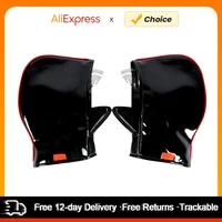 Handlebar Mittens Winter Motorcycle Handlebar Mittens Windproof Waterproof Bicycle Handlebar Warmer Gloves for Men Women