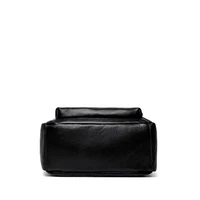 Genuine Leather Women's Backpack Fashion and Elegant Bag Soft Leather Solid Backpack Zipper Comfortable Bag For Ladies Designer 2