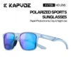 Kapvoe New Sports Polarized Sunglasses Men Driving Fishing Golf Outdoors Photochromic Glasses Running Women Hiking UV400 Goggles