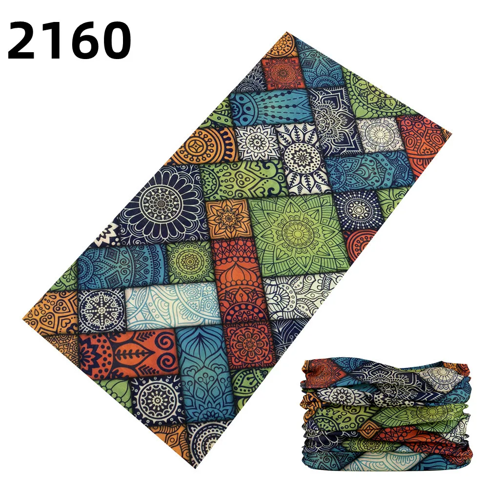 2151-2200 야외 등산 하이킹 UV 스카프, 터번 핸드 밴드, 매직 스카프, 스포츠 사이클링 반다나, 전술 헤어배드