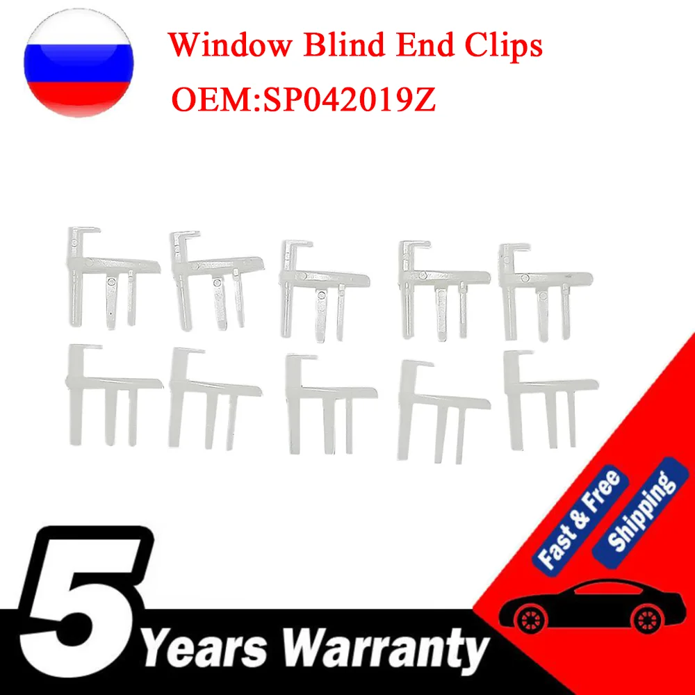 High quality 5 x Pairs For Seitz Dometic Flyscreen / Caravan Window Blind End Clips 5 L/H & R/H SP04Z
