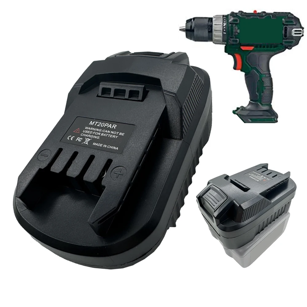Convertitore Adattatore Batteria Per Batteria Agli Ioni Di Litio Makita 18V Per L'Uso Di Utensili Elettrici Cordless Parkside 20V