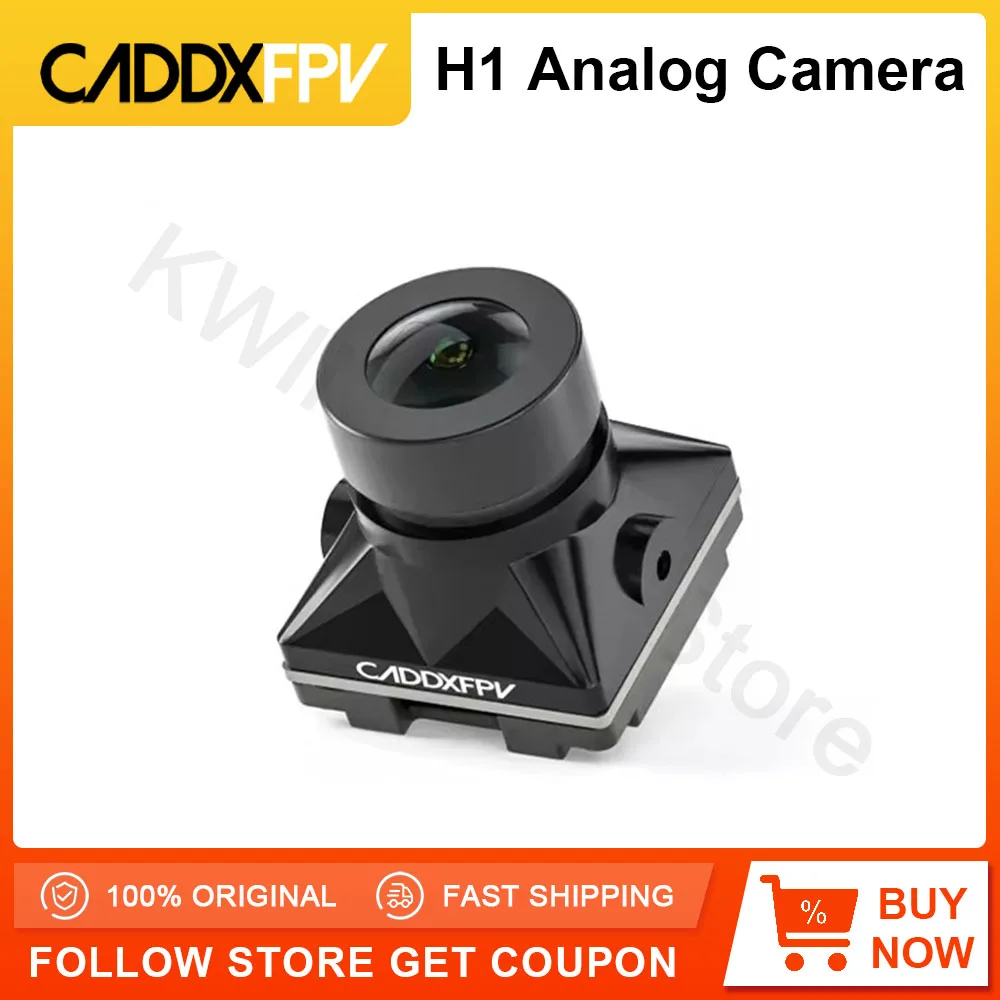 Caméra Micro FPV CADDX H1 165° 1200TVL 6.2g pour Drone RC