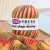 50g/roll Fancy Section Dyed Wool Yarn Soft Multicolor Medium Thick Yarns DIY Crocheting Knitting Sweater Hand-woven Craft Yarn 3