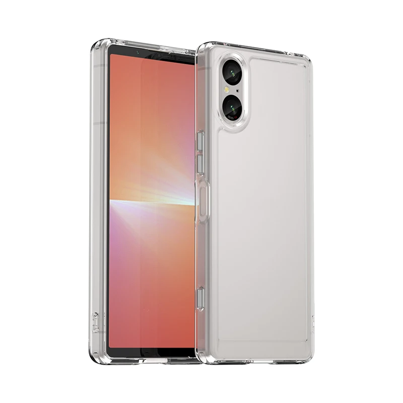 Per Sony Xperia 5 V Custodia Per Sony Xperia 5 V Cover Shell Bumper Conque Capa Para Custodia Posteriore In Silicone Per Sony Xperia 5 V