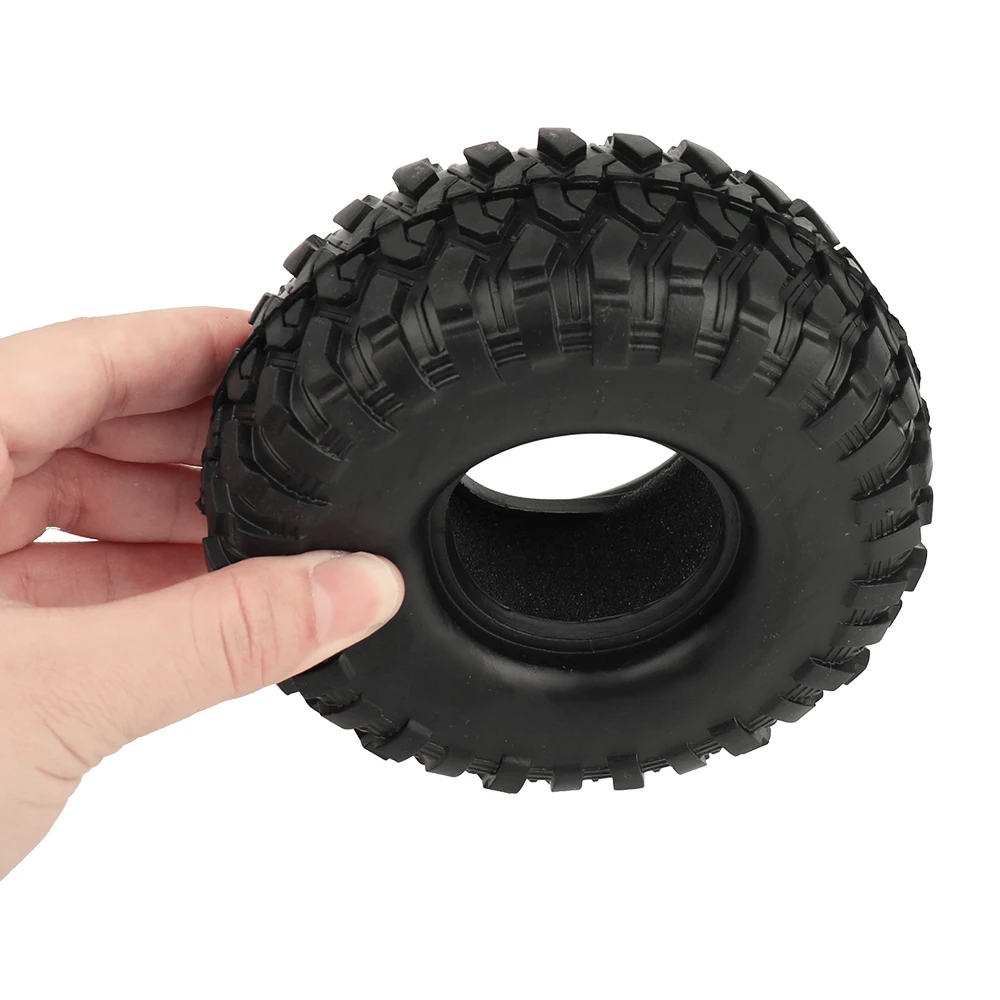 1/2/4PCS 118mm ROCK OFF Road Tires RC CAR 1.9 inch Tyre For 1:10 RC 4WD D90 D110 Axial SCX10 CAPRA MST JEEP TRX-4 1.9Inch Wheel