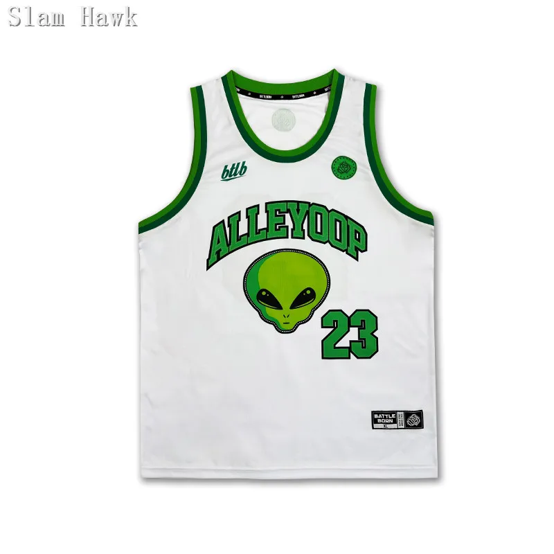 thumbnail image 1 of 23# reyes del aire Alleyoop Bone Collector America EUR Diseño Camisetas Camisetas de baloncesto de Street Ball SET Camisetas Pantalones, 1 of 5
