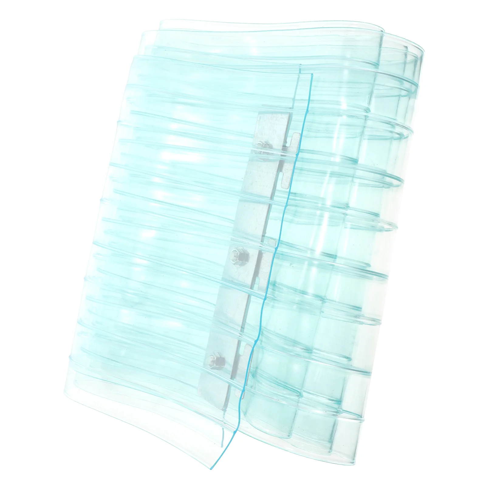 PVC Door Curtain Kit 18cmx160cm Commercial Freezer Garage Door Blinds Strip Windproof Transparent Partition Curtains