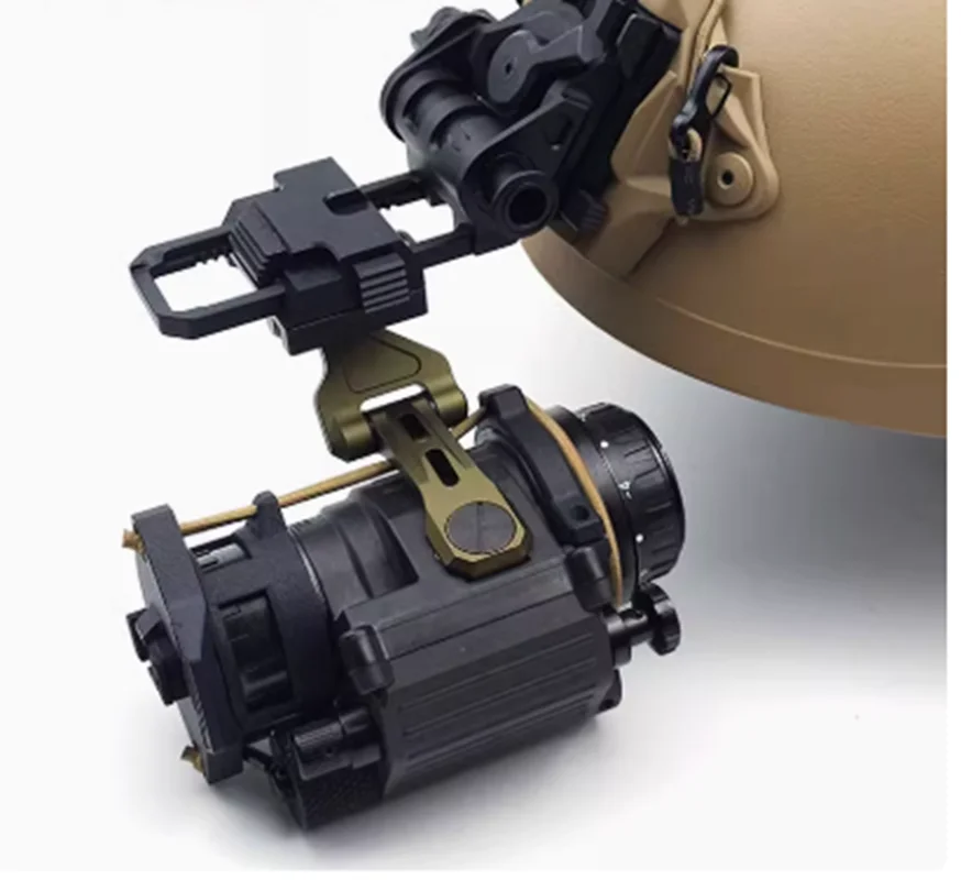 Outdoor PVS14 Aviation Aluminum Alloy Hard Anode lightweight J-shaped Arm