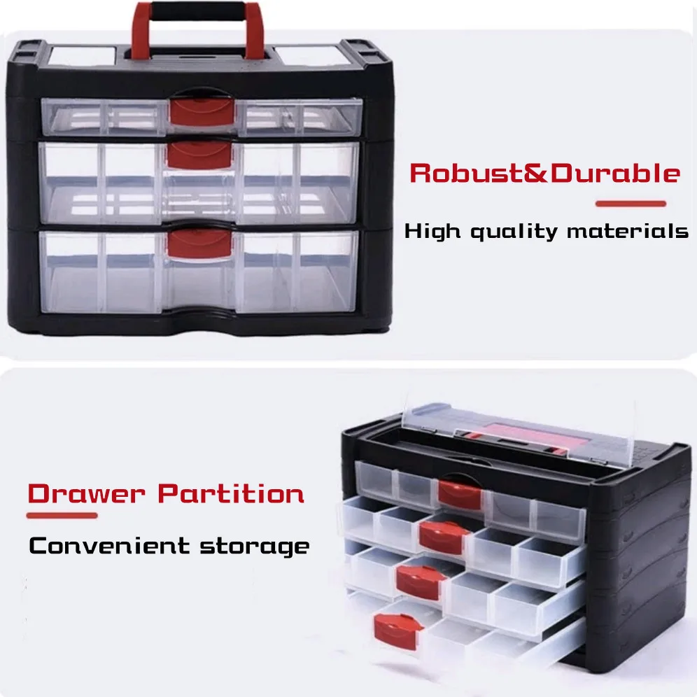 

Drawer Plastic Parts Tool Box Screw Organizer Box Component Box Hardware And Craft Cabinet Electronic Tool Storage Box