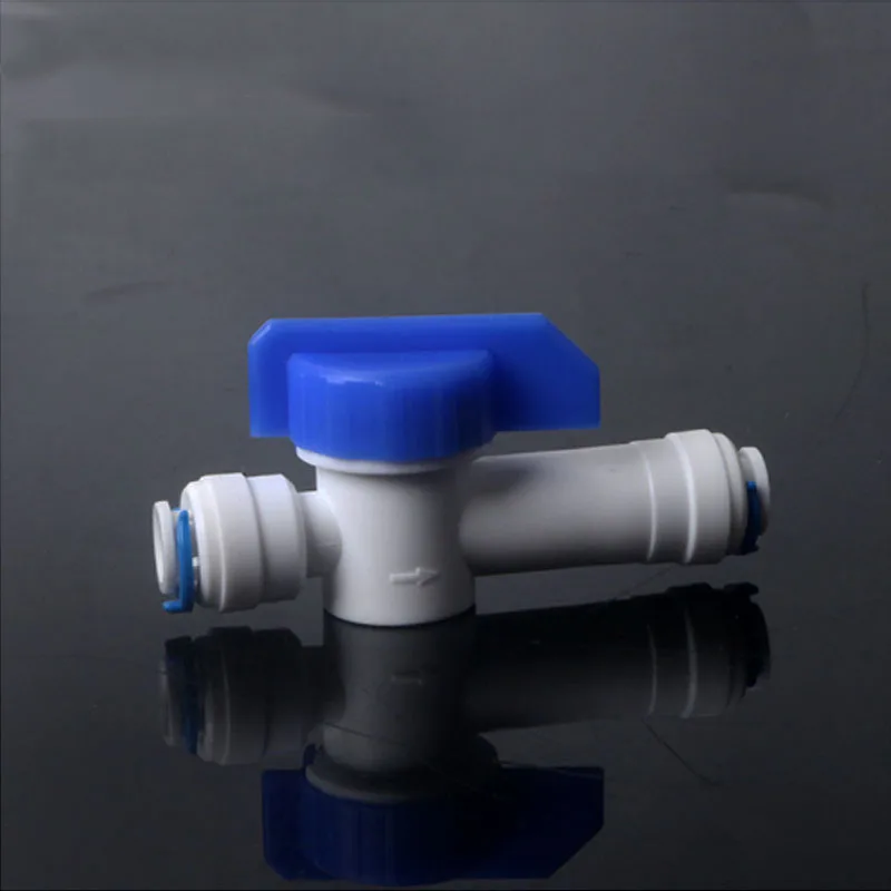 Connettore per osmosi inversa del filtro dell'acqua, connettore dritto a innesto rapido da 1/4