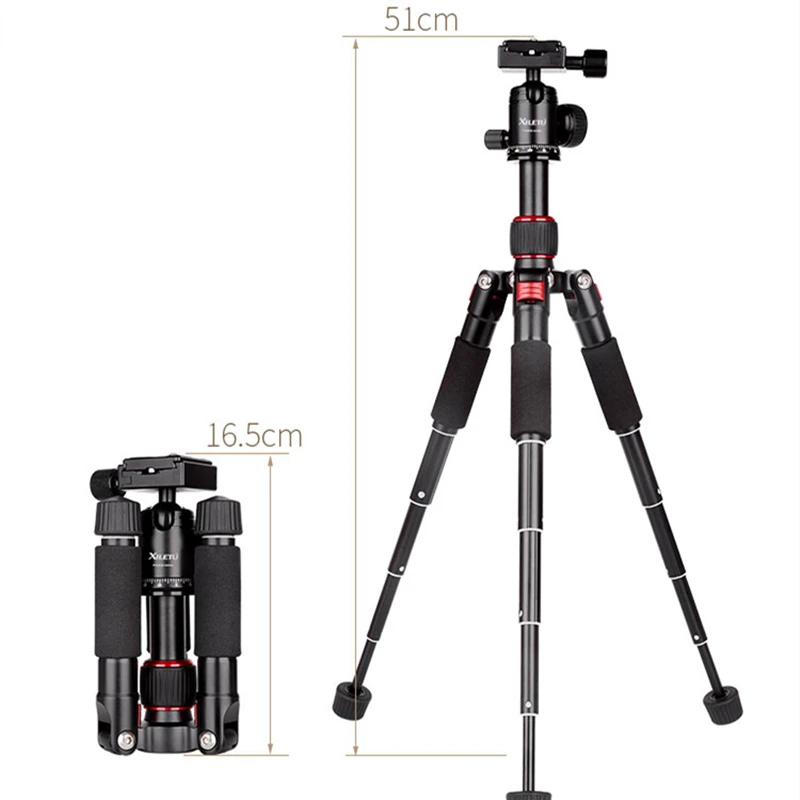 XILETU Table Camera Tripod Portable Mini Travel Stand Cell Phone