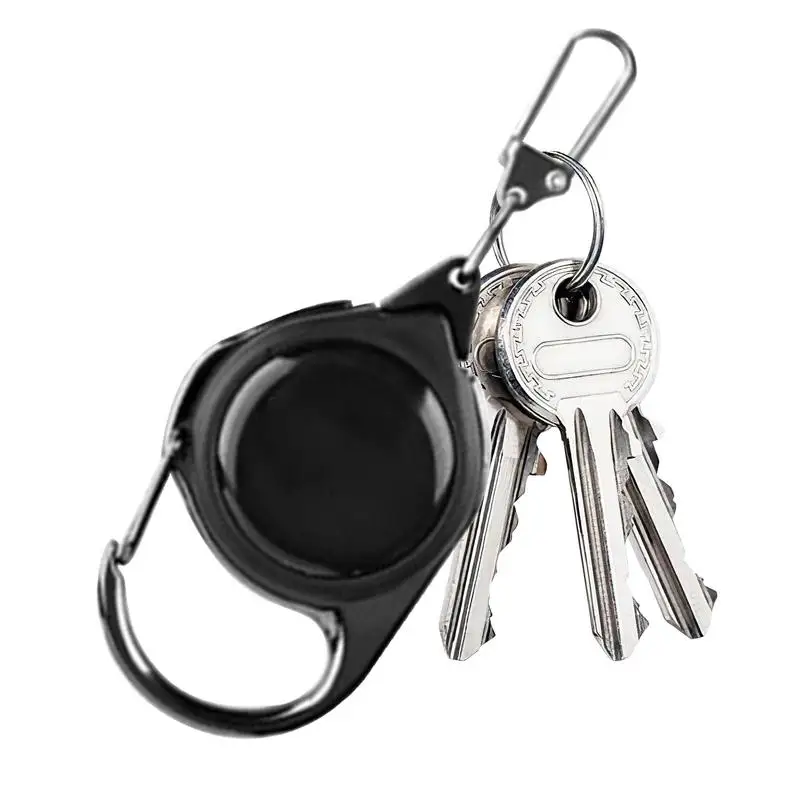 Lightweight Retractable Key Ring Badge Holder
