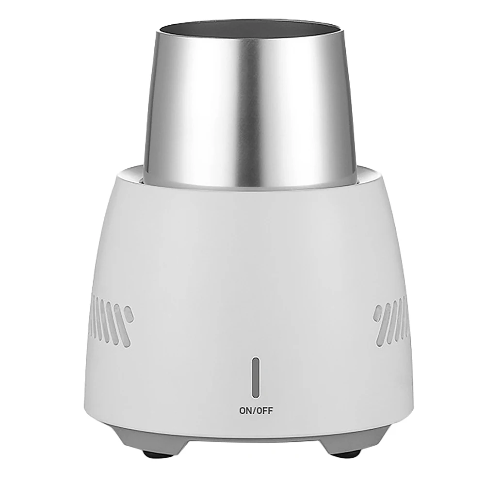 Car Instant Cool Cup Portable Cool Cup Electric Drink Cooler Cup Car Home For Summer Cooling Freezer White Car