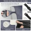 Waterproof Recliner Slipcover Non Slip Covers For Reclining Loveseat With Elastic Straps Washable Recliner Chair Cover 5