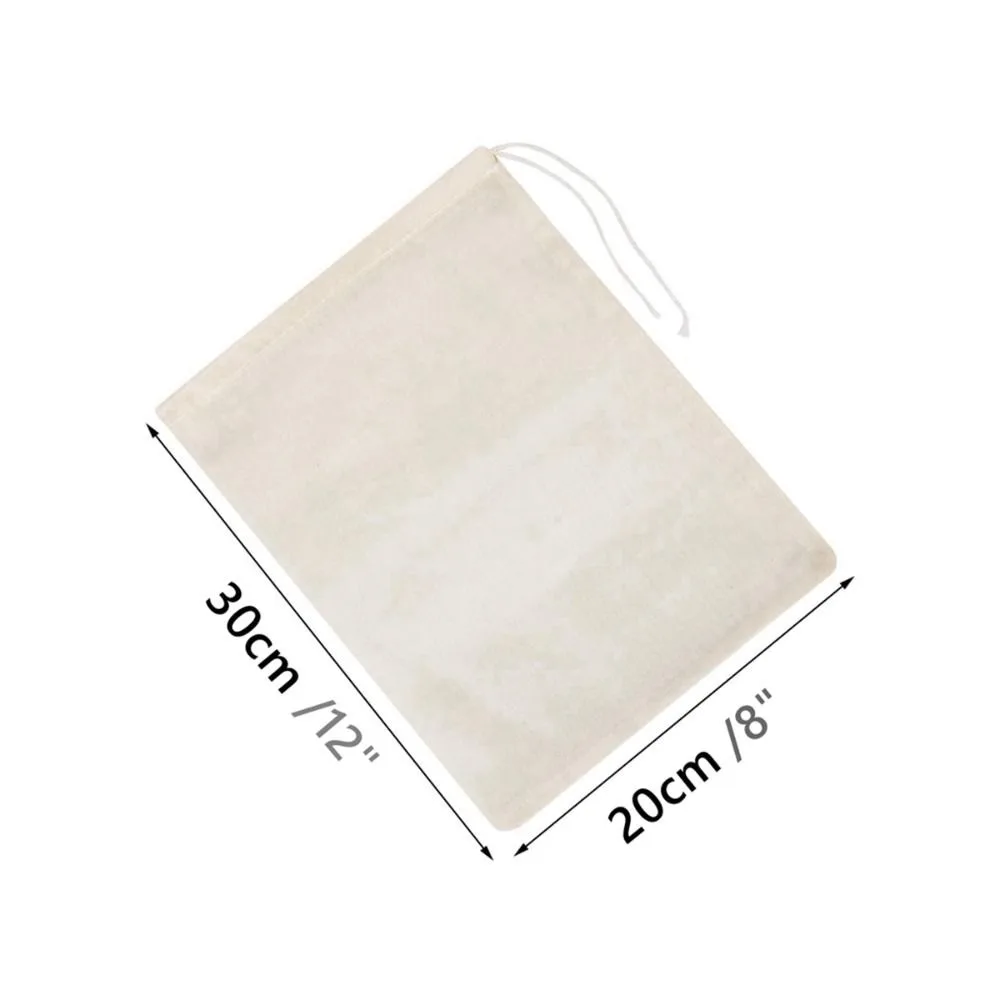 Cotton Cheesecloth Bags for Cold Brew Coffee and Nut Milk