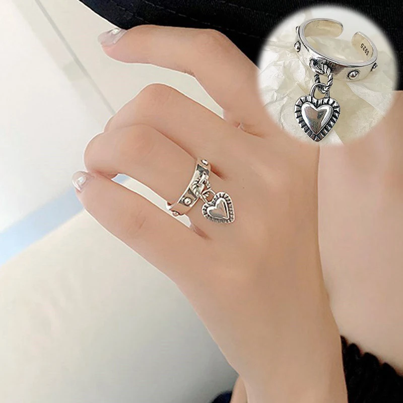 

Open Ring LOVE Ins Niche Hanging Tag 2023 New Japanese and Korean Girl's Gift