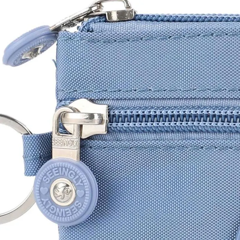 Coin Purse Trendy Simple Mini Zipper Key Bag Fashion Portable Layered Storage