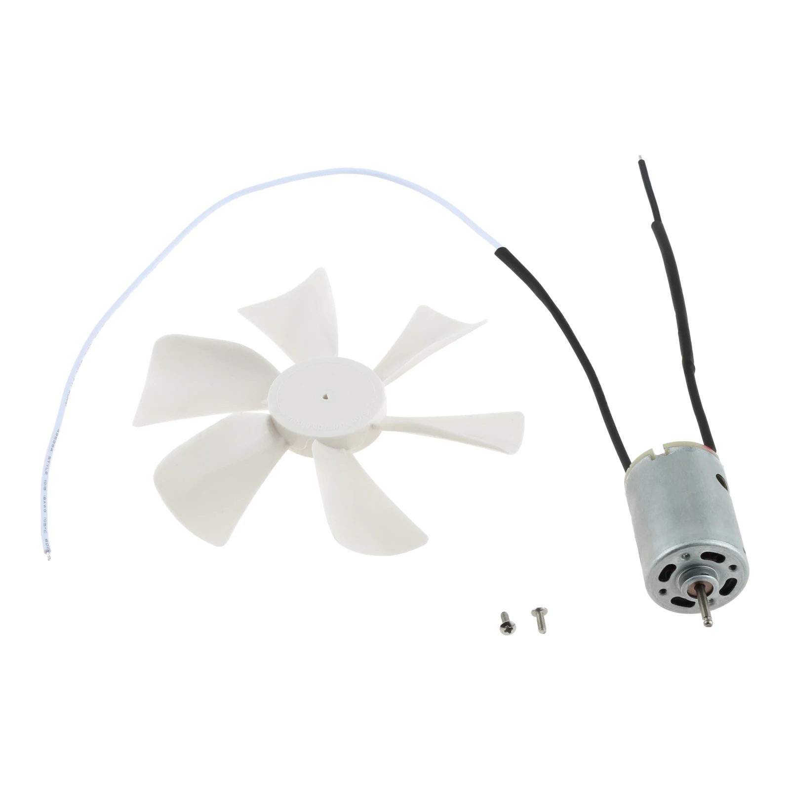 6InchRVExhaustWhiteVentFanBladewith12VDShaftRVFanMotor