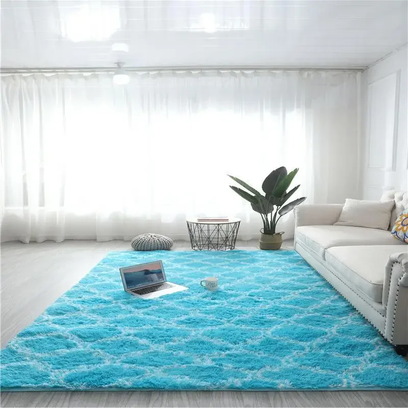 thumbnail image 1 of Alfombra gruesa para sala de estar, alfombra de felpa esponjosa, alfombra para dormitorio de niños, alfombra para ventana, mesita de noche, decoración del hogar, alfombra de terciopelo suave para el s, 1 of 5